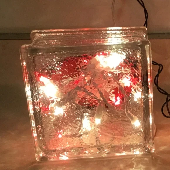 New, San Francisco 49ers HandPainted light up Stained glass block - Picture 3 of 4